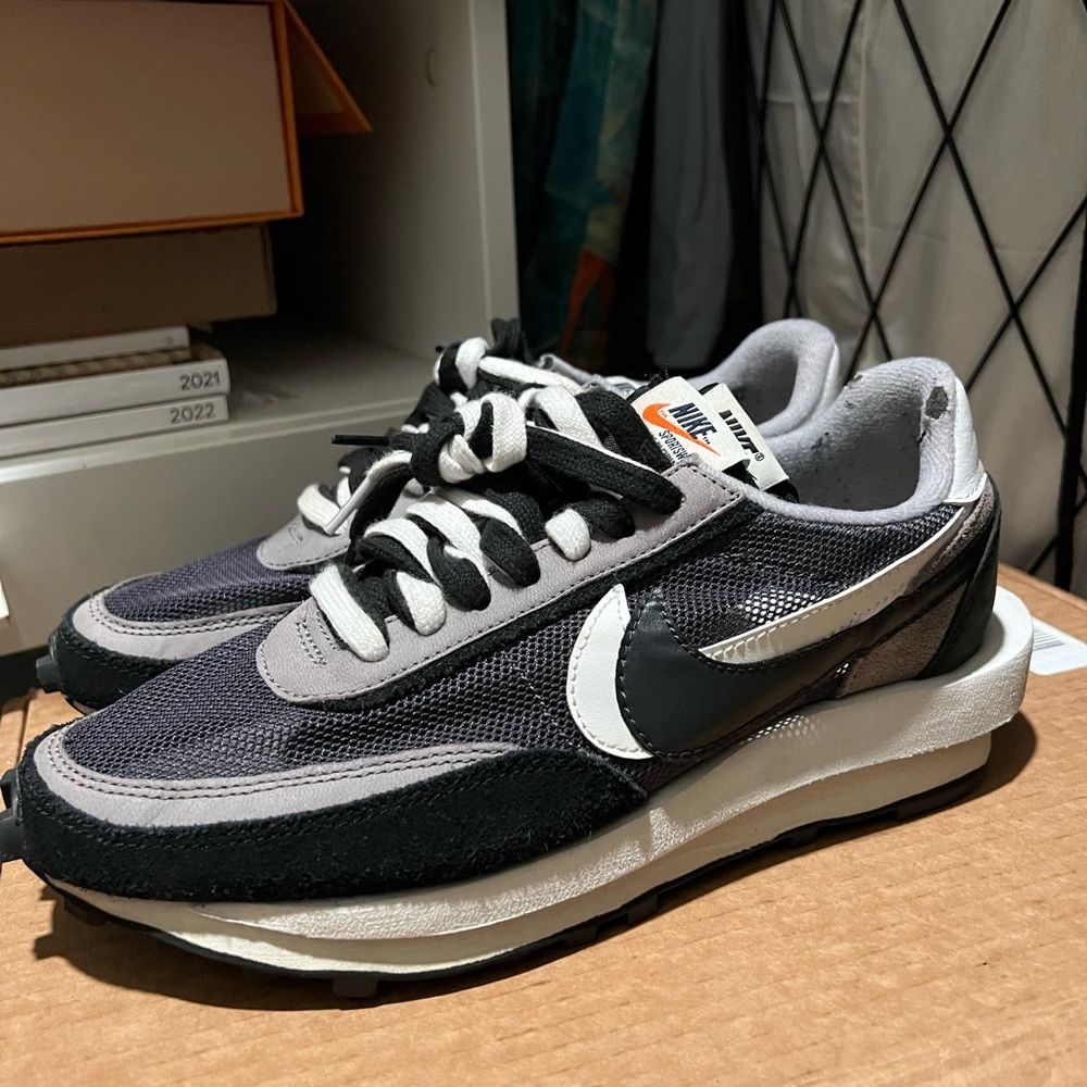 Nike sacai x LDWaffle 'Black
